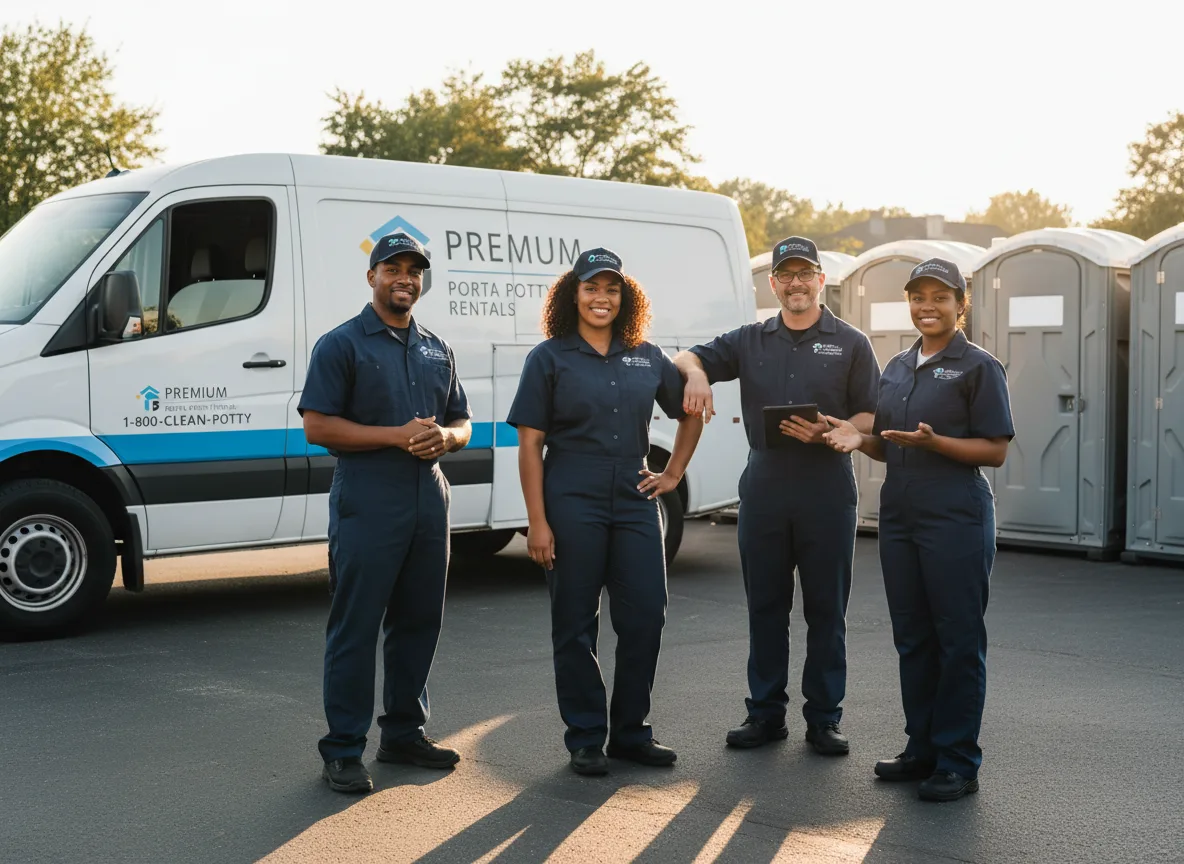 VIP Portable Toilets company in Kimbolton, OH